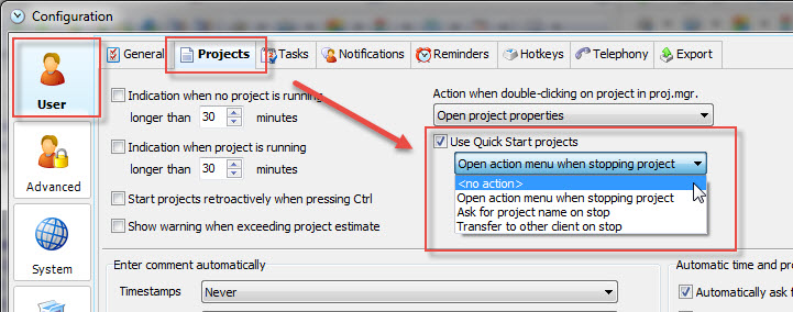 config_quickstart_project